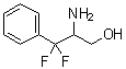 structure of CAS# 75456-80-3, beta-Amino-gamma,gamma-difluorobenzenepropanol