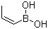 cis-丙烯基硼酸分子结构 (CAS 7547-96-8)