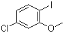 structure of CAS# 755027-21-5, 5-Chloro-2-iodoanisole