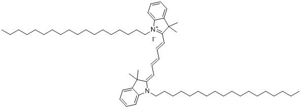 structure of CAS# 75539-51-4, Cy5 dic18