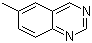 6-甲基-喹唑啉分子结构 (CAS 7556-94-7)