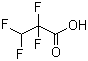 structure of CAS# 756-09-2, 3H-Tetrafluoropropionic acid