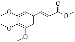 structure of CAS# 7560-49-8, Methyl 3,4,5-trimethoxycinnamate