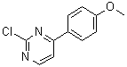 CAS # 75634-04-7, 2-Chloro-4-(4-methoxyphenyl)pyrimidine