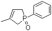 2,5-Dihydro-3-methyl-1-phenyl-1H-phosphole 1-oxide molecular structure (CAS 7564-51-4)