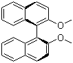 structure of CAS# 75640-87-8, (S)-(-)-2,2'-二甲氧基-1,1'-联萘