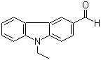 N-乙基咔唑-3-甲醛分子结构 (CAS 7570-45-8)