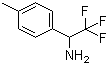 2,2,2-Trifluoro-1-(4-methylphenyl)ethylamine molecular structure (CAS 75703-26-3)