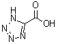 structure of CAS# 75773-99-8, 1H-Tetrazole-5-carboxylic acid