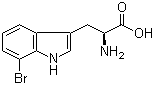 7-Bromo-L-tryptophan molecular structure (CAS 75816-19-2)