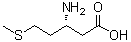 structure of CAS# 75946-25-7, (3R)-3-Amino-5-(methylthio)pentanoic acid