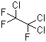 structure of CAS# 76-13-1, 1,1,2-Trichlorotrifluoroethane