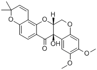 structure of CAS# 76-80-2, Tephrosin