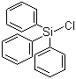 Triphenylsilyl chloride molecular structure (CAS 76-86-8)
