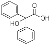 structure of CAS# 76-93-7, Benzilic acid