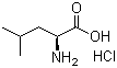 L-亮氨酸盐酸盐分子结构 (CAS 760-84-9)