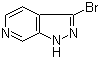 3-溴-6-氮杂吲唑分子结构 (CAS 76006-13-8)