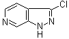 structure of CAS# 76006-14-9, 3-Chloro-1H-pyrazolo[3,4-c]pyridine