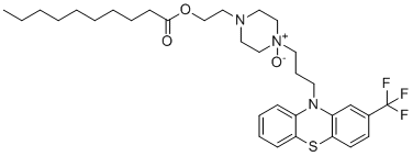 Fluphenazine decanoate N-1-oxide molecular structure (CAS 76013-31-5)