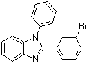 structure of CAS# 760212-40-6, 2-(3-溴苯基)-1-苯基-1H-苯并咪唑