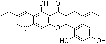 桂木黄素分子结构 (CAS 7608-44-8)