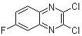 2,3-二氯-6-氟喹喔啉分子结构 (CAS 76089-04-8)