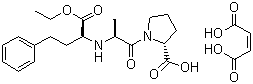 Enalapril maleate  molecular structure (CAS 76095-16-4)