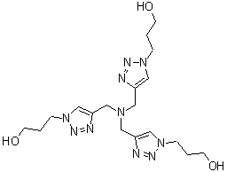 structure of CAS# 760952-88-3, 三[(3-羟基丙基-1H-1,2,3-三唑-4-基)甲基]胺