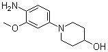 structure of CAS# 761440-87-3, 1-[4-Amino-3-(methyloxy)phenyl]-4-piperidinol