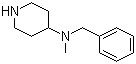 structure of CAS# 76167-62-9, 4-(N-Methyl-N-benzylamino)piperidine