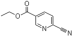 6-氰基烟酸乙酯分子结构 (CAS 76196-79-7)