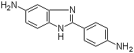 2-(4-Aminophenyl)-1H-benzimidazol-5-amine molecular structure (CAS 7621-86-5)
