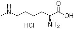 structure of CAS# 7622-29-9, N'-Methyl-L-lysine hydrochloride