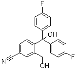 CAS # 762266-07-9, 4-[Bis(4-fluorophenyl)hydroxymethyl]-3-(hydroxymethyl)benzonitrile
