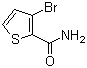 structure of CAS# 76371-66-9, 3-Bromothiophene-2-carboxamide