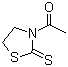 structure of CAS# 76397-53-0, 3-Acetyl-1,3-thiazolidine-2-thione