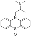 Promethazine sulfoxide molecular structure (CAS 7640-51-9)