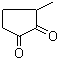 3-甲基环戊烷-1,2-二酮分子结构 (CAS 765-70-8)