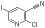 structure of CAS# 766515-34-8, 2-Chloro-5-iodo-3-pyridinecarbonitrile