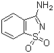 structure of CAS# 7668-28-2, 1,2-苯并异噻唑-3-胺 1,1-二氧化物