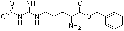 structure of CAS# 7672-27-7, N'-Nitro-L-arginine benzyl ester