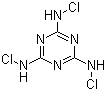 三氯三聚氰胺分子结构 (CAS 7673-09-8)