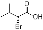 structure of CAS# 76792-22-8, (R)-2-Bromo-3-methylbutyric acid