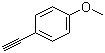4-Ethynylanisole molecular structure (CAS 768-60-5)