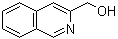 structure of CAS# 76884-34-9, 3-Isoquinolinemethanol
