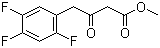 structure of CAS# 769195-26-8, Methyl 3-oxo-4-(2,4,5-trifluorophenyl)butanoate