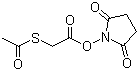 structure of CAS# 76931-93-6, N-琥珀酰亚胺基-S-乙酰硫基乙酸酯