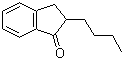 structure of CAS# 76937-26-3, 2-丁基-1-茚满酮