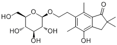 Onitin 2'-O-glucoside molecular structure (CAS 76947-60-9)