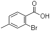 structure of CAS# 7697-27-0, 2-Bromo-4-methylbenzoic acid